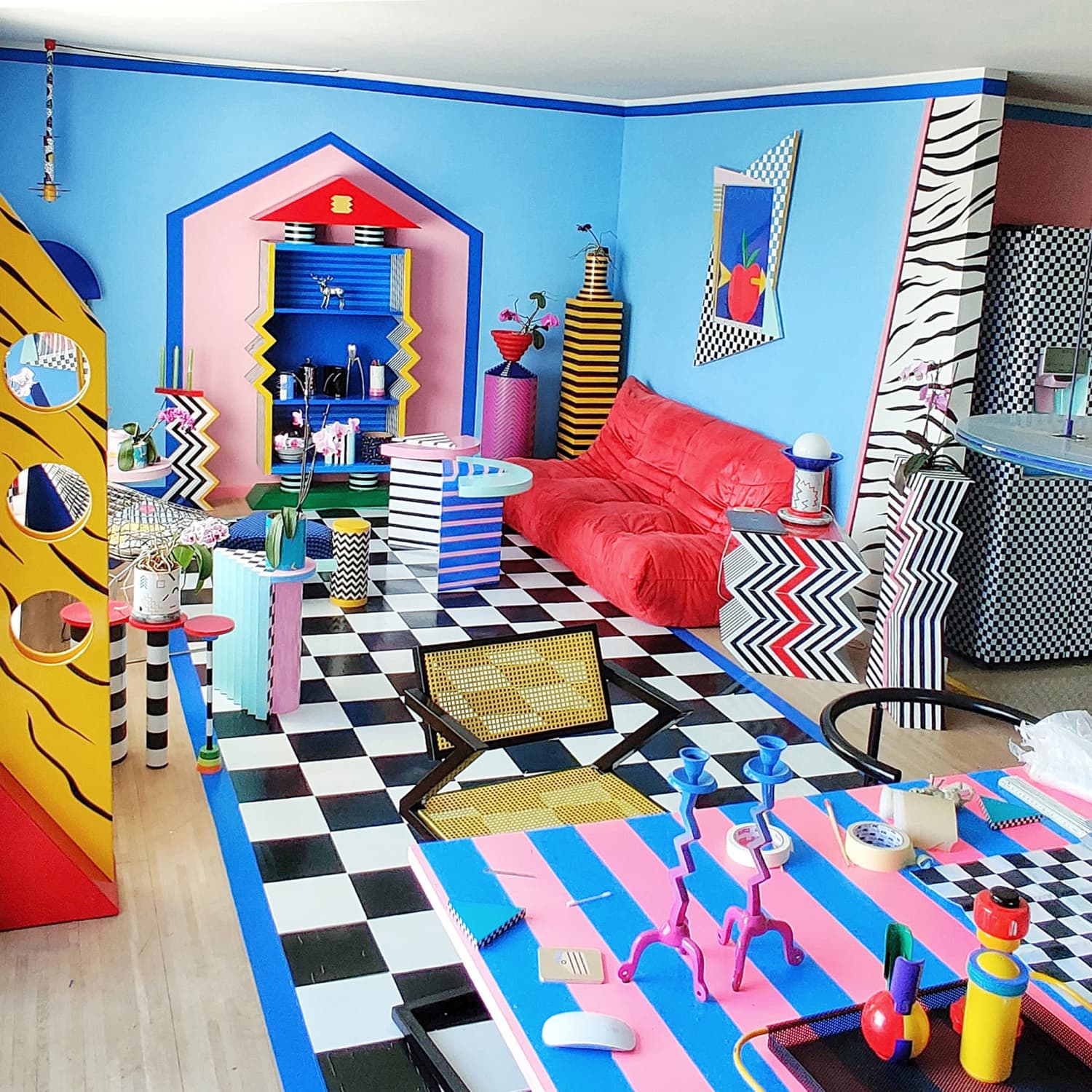 See Photos of a 1980s-Inspired Copenhagen House | Apartment Therapy